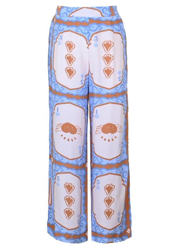 Ace of Spades Print Jax Pants sold by Sand Dollar