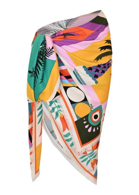 Beldi Big Multicolor Scarf sold by Sand Dollar