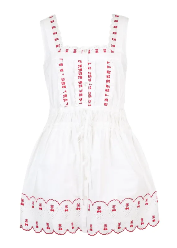 Amaya Mini Dress Cherries sold by Sand Dollar