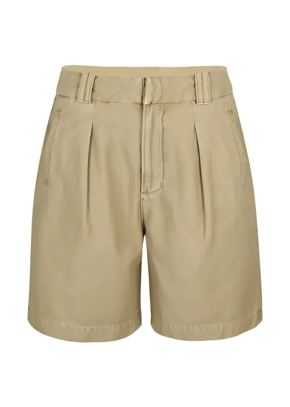 Cara Pleated Short Gobi sold by Sand Dollar