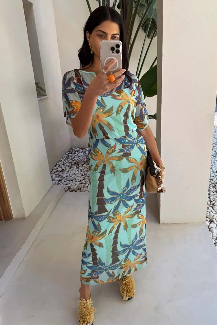 Azura Palms Mesh Tilly Dress sold by Sand Dollar product image thumbnail 5