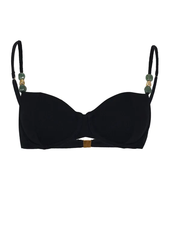 Firenze Kiana Mel Top Black sold by Sand Dollar