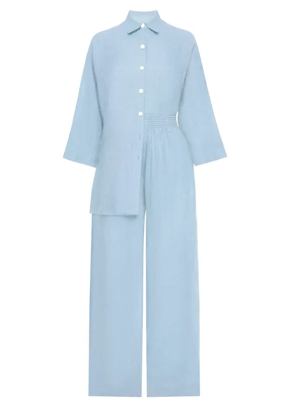 Top And Pants Set Sky sold by Sand Dollar