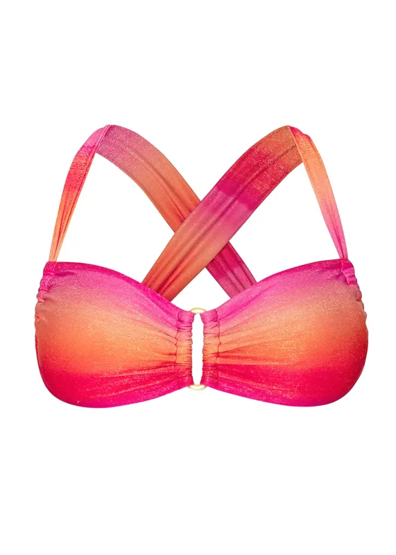 Stevie Top Sunset Glow made by PQ Swim
