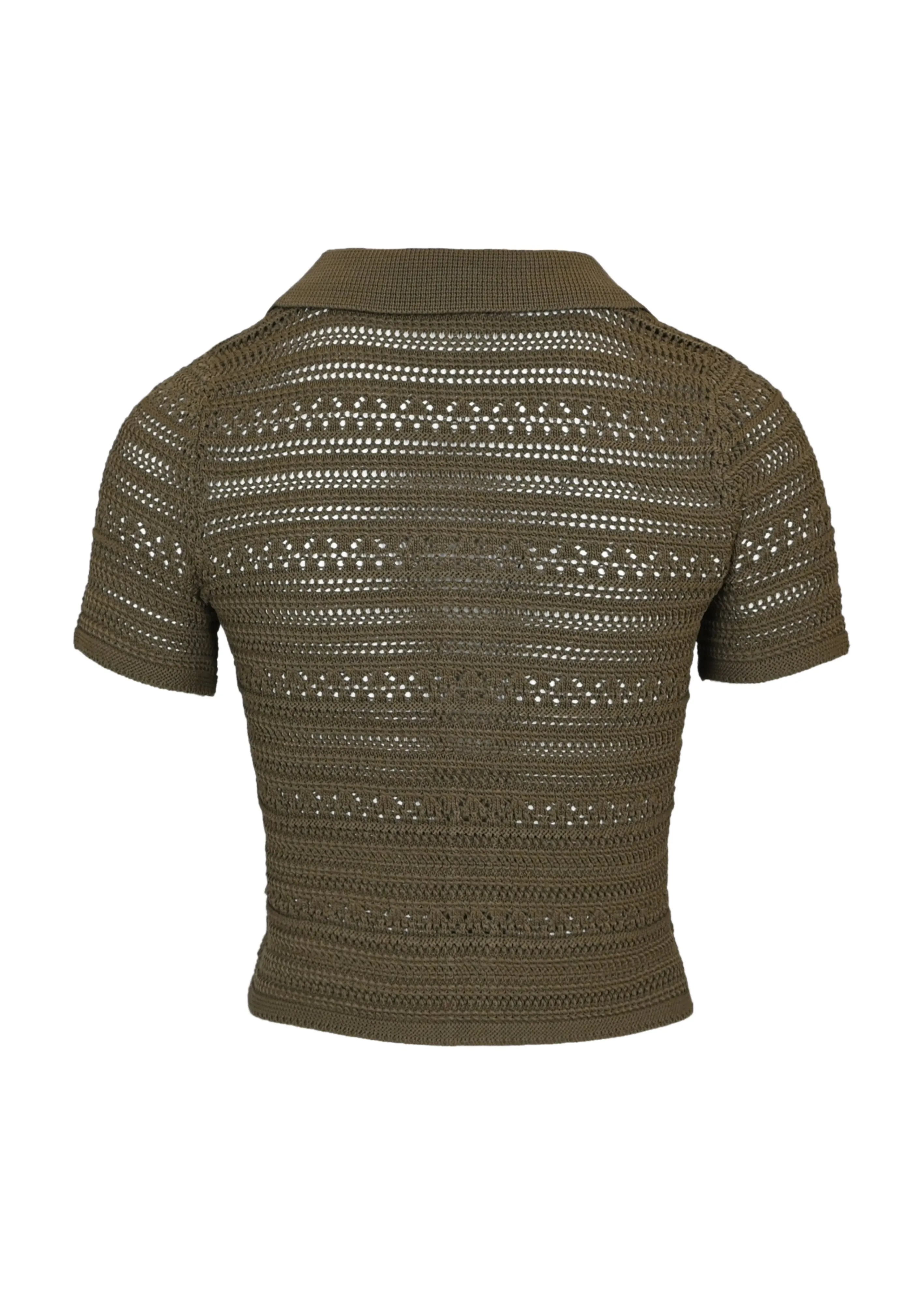 Lee Crochet Top Olive sold by Sand Dollar product image thumbnail 3