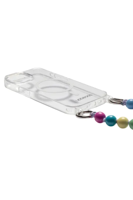 Transparent Phone Case with MagSafe Iphone 16 Pro made by Sand Dollar