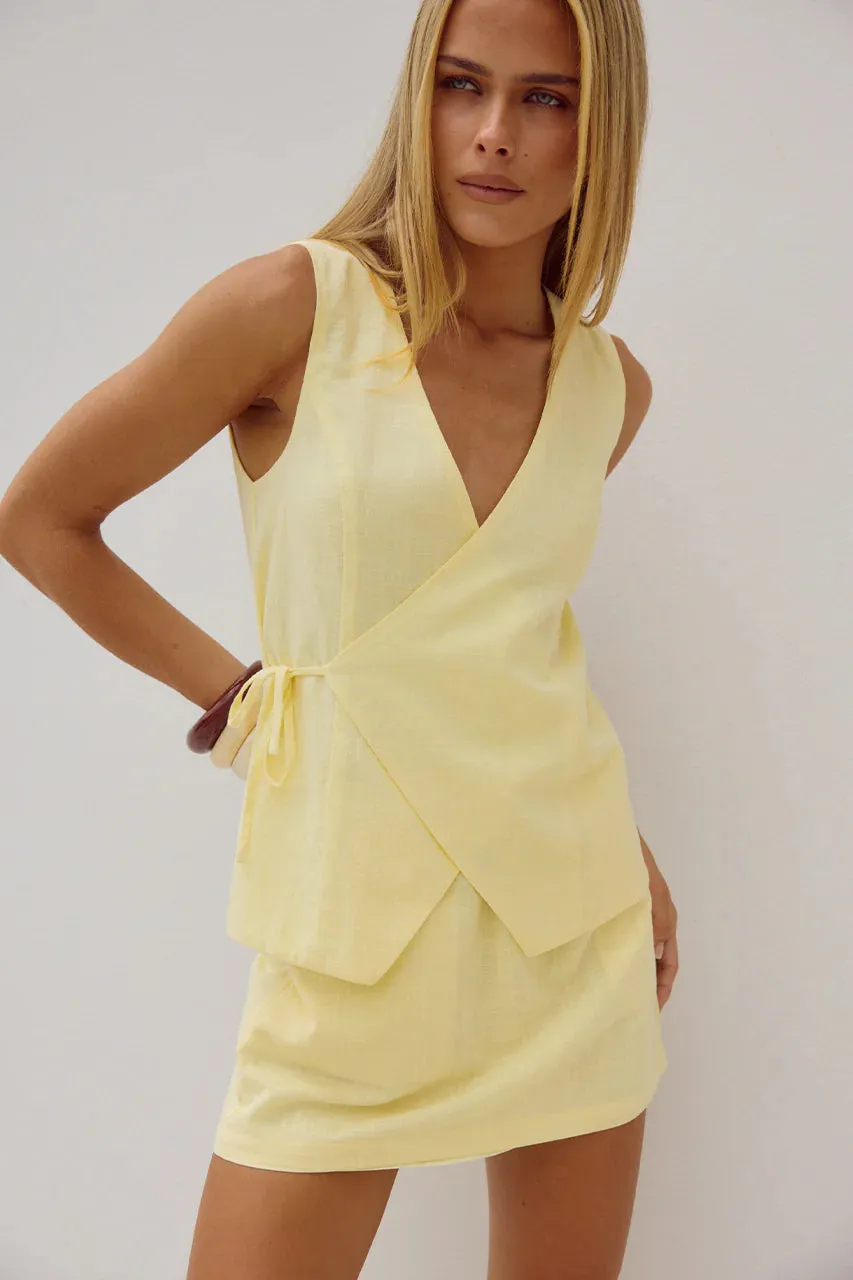Limoni Mini Skirt Lemon sold by Sand Dollar product image thumbnail 2