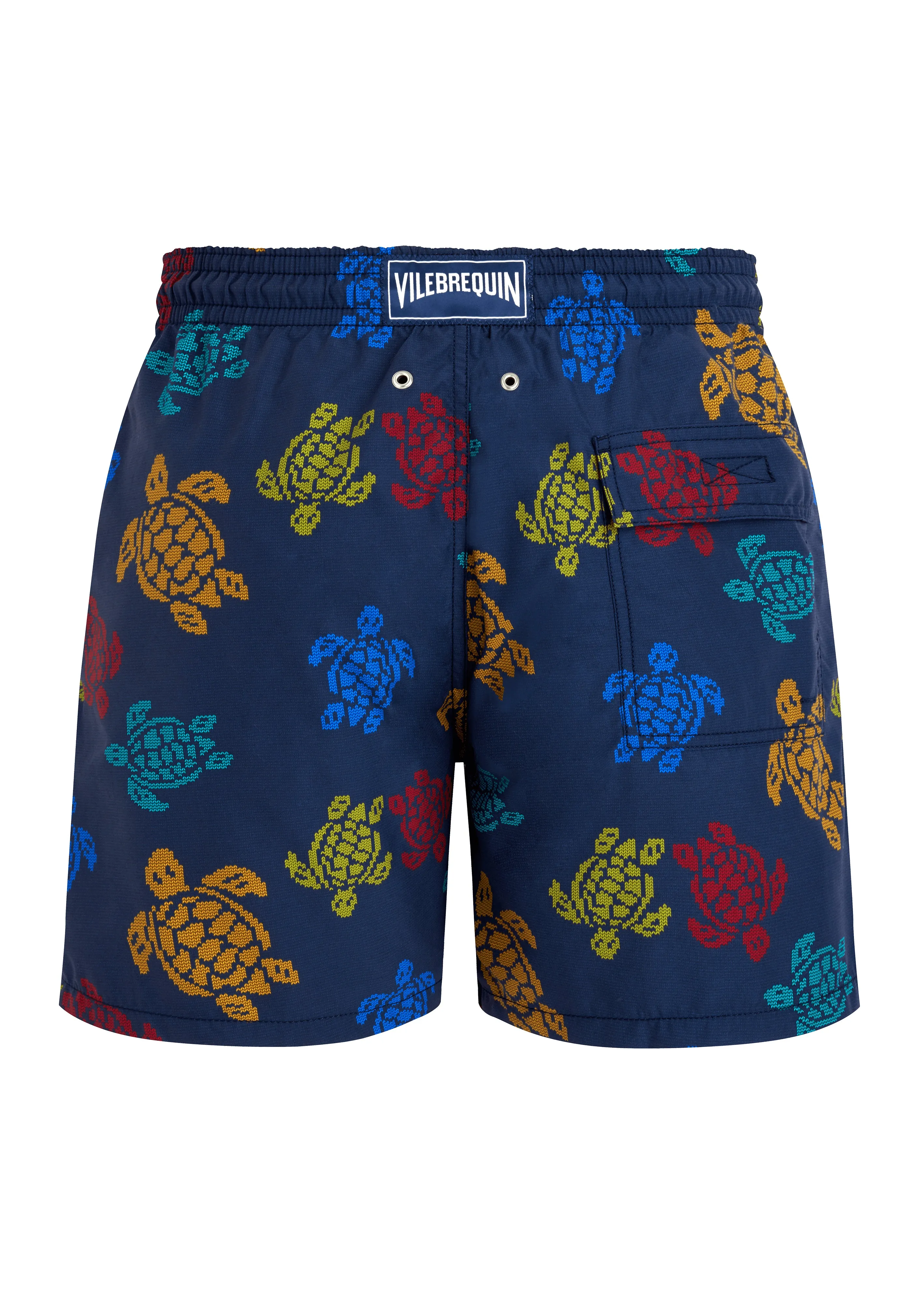 Men Swim Shorts Ronde Des Tortues Tricolor/Navy Blue sold by Sand Dollar product image thumbnail 3