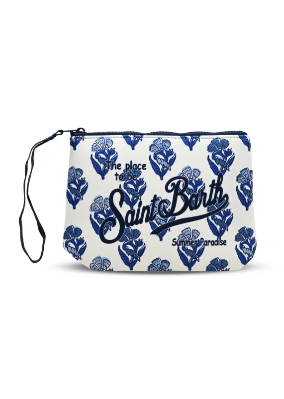 Aline Jaipur Flower Pouch sold by Sand Dollar