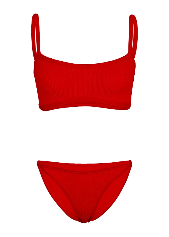 Tyler Bikini Red sold by Sand Dollar
