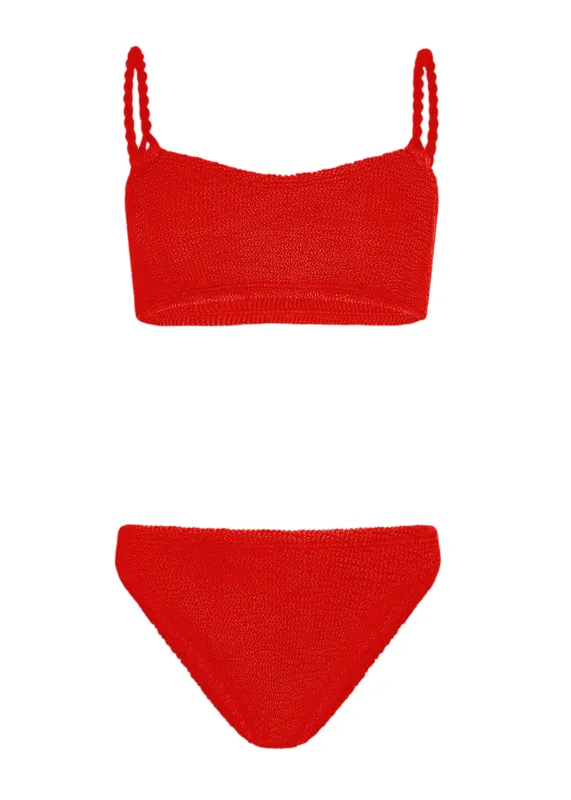 Phoebe Bikini Red sold by Sand Dollar