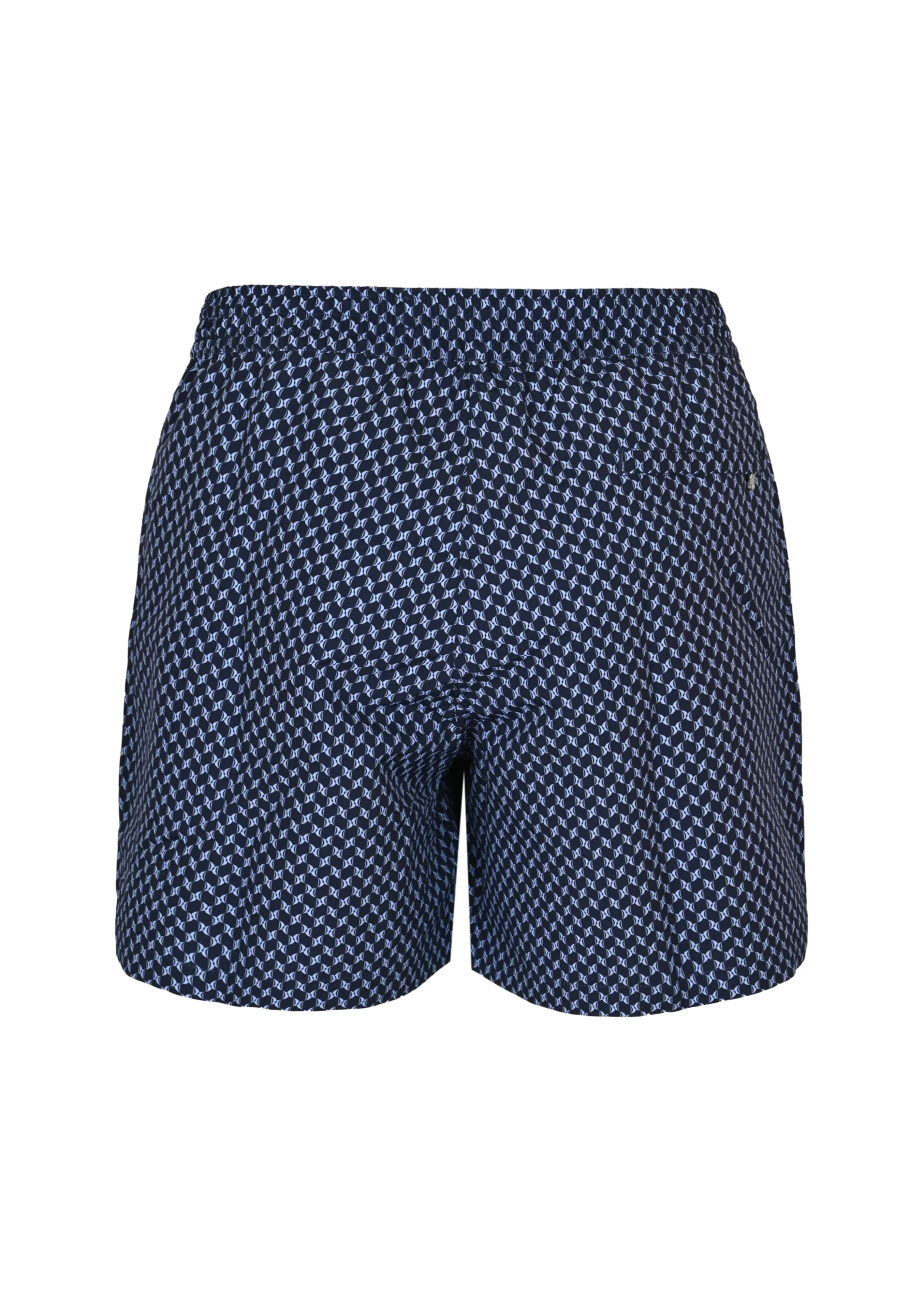 Porto Swim Short Micro Copa Print Charcoal & Chambray Blue sold by Sand Dollar product image thumbnail 3