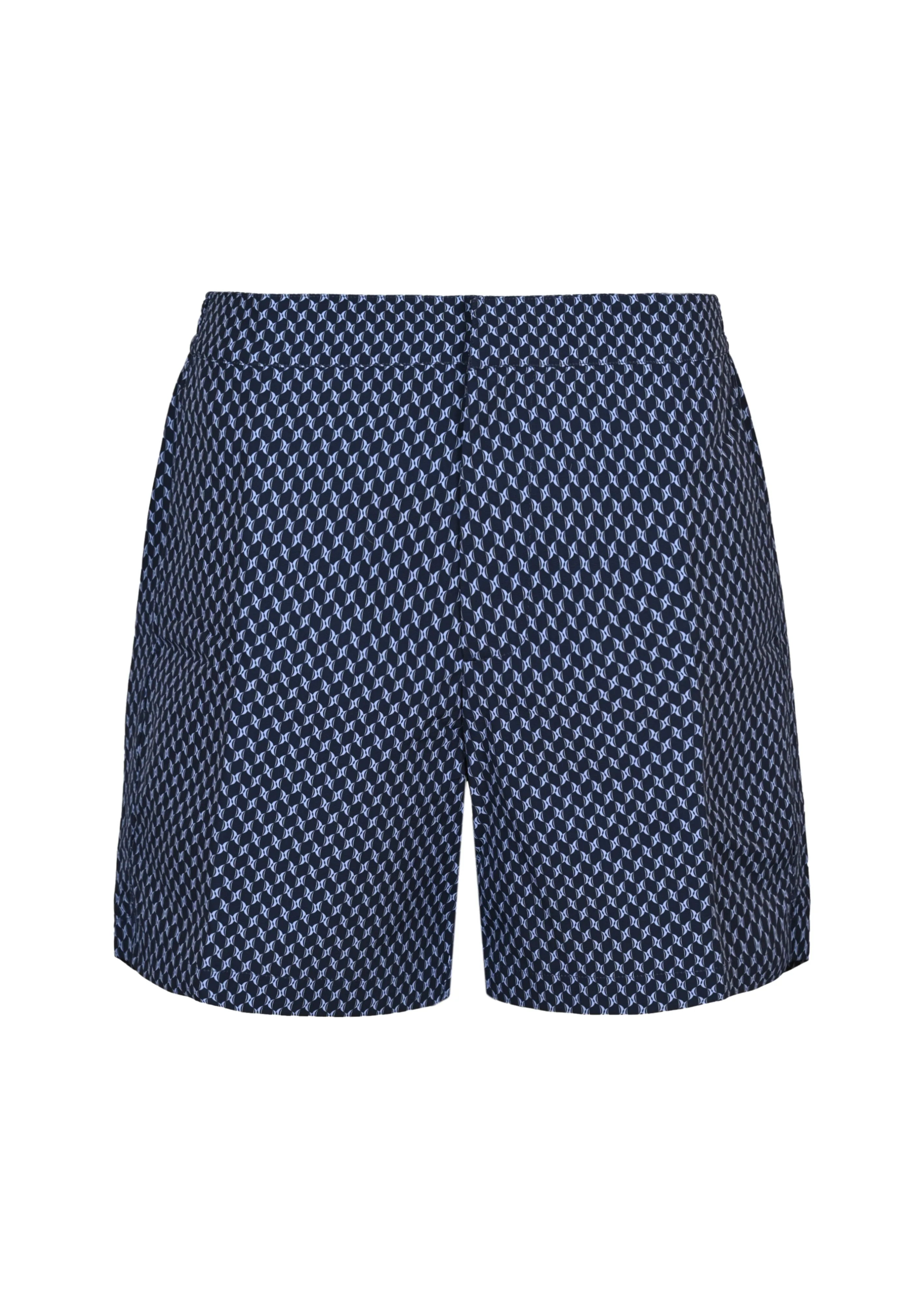 Porto Swim Short Micro Copa Print Charcoal & Chambray Blue sold by Sand Dollar