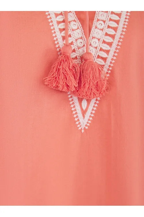 August Top Ochre-Cream Top sold by Sand Dollar product image thumbnail 3
