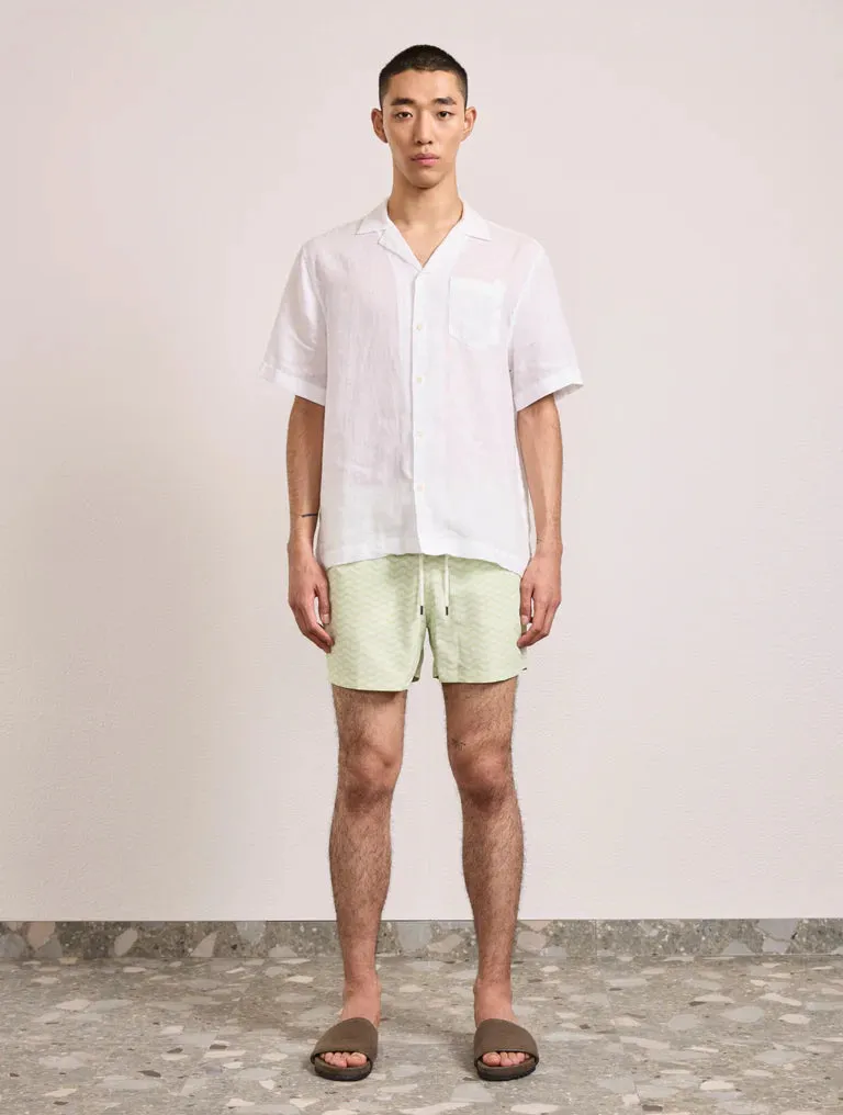 Rio Swim Short Copa Raio Do Sol Print Pistachio sold by Sand Dollar product image thumbnail 3