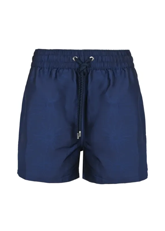 Rio Swim Short Jacquard O Sol Navy sold by Sand Dollar