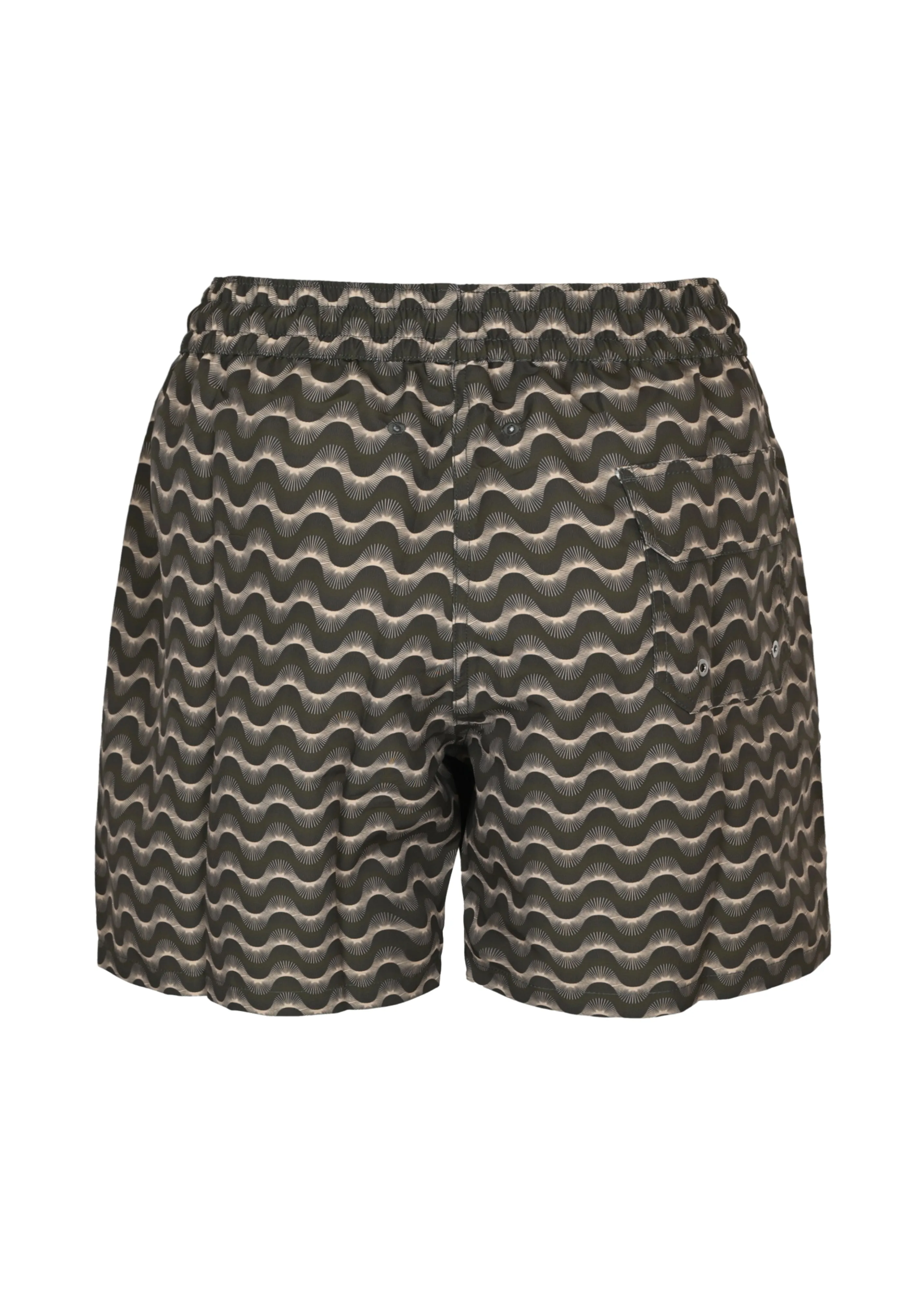 Santos Swim Short Copa Raio Do Sol Dark Olive & Dried Moss sold by Sand Dollar product image thumbnail 2