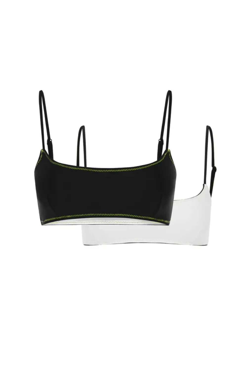The Revo Crop Top Black Twist sold by Sand Dollar