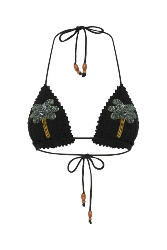 The Crochet Tri Top Palm Beach sold by Sand Dollar