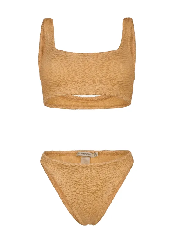 Emily Bikini Peach sold by Sand Dollar