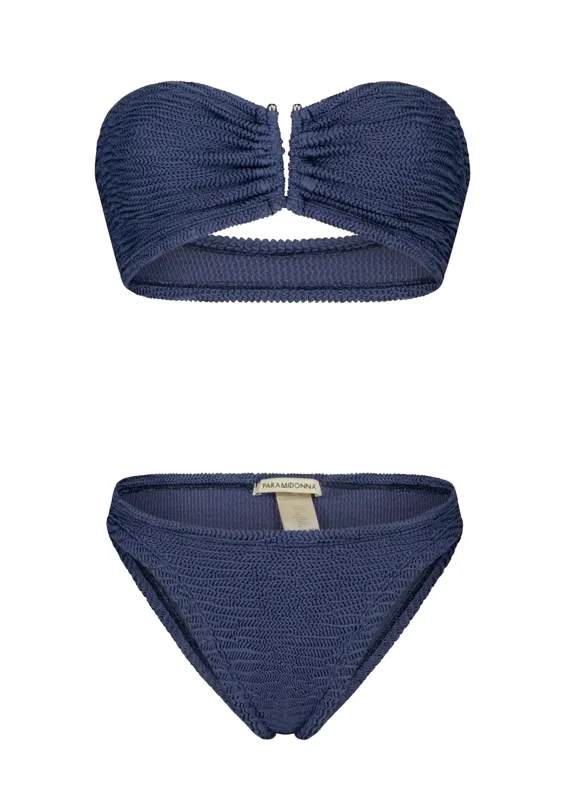Frida Bikini Navy made by Sand Dollar