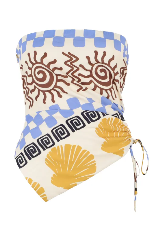 Daze Top Vory Print sold by Sand Dollar