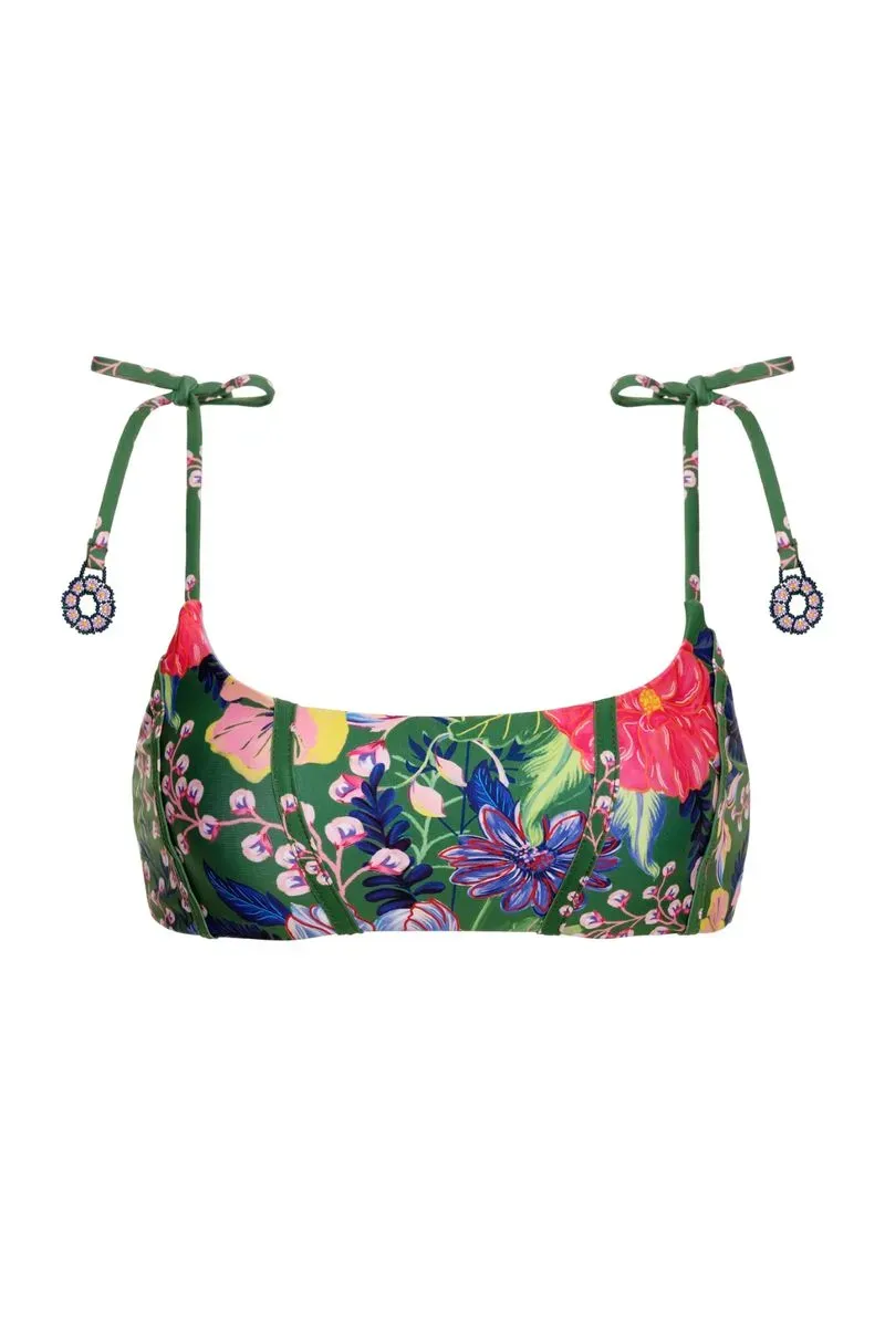 Genoveva Vessel Bikini Top sold by Sand Dollar