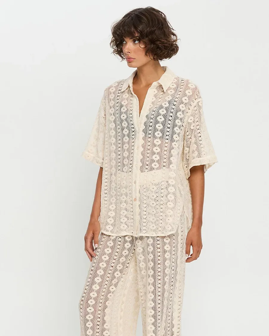 Brooke Shirt Natural sold by Sand Dollar product image thumbnail 5