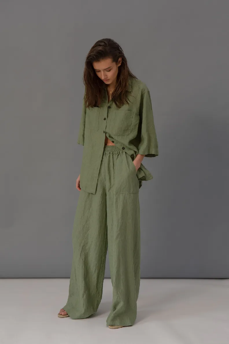 Top And Pants Set Forest sold by Sand Dollar product image thumbnail 3