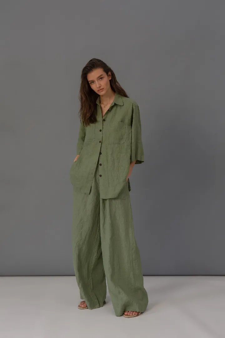 Top And Pants Set Forest sold by Sand Dollar product image thumbnail 2