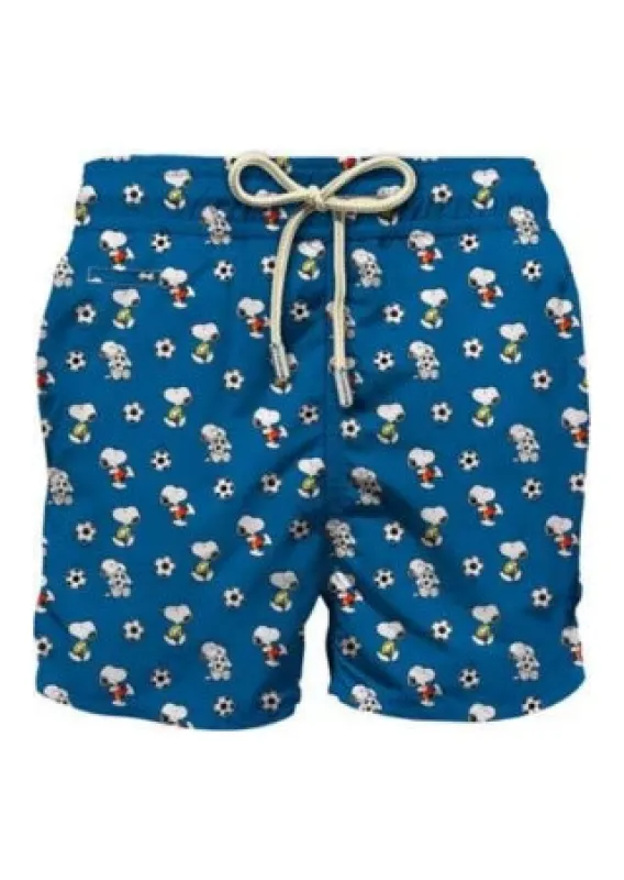 Lighting Micro Fantasy Swim Short Snoopy Soccer Play sold by Sand Dollar