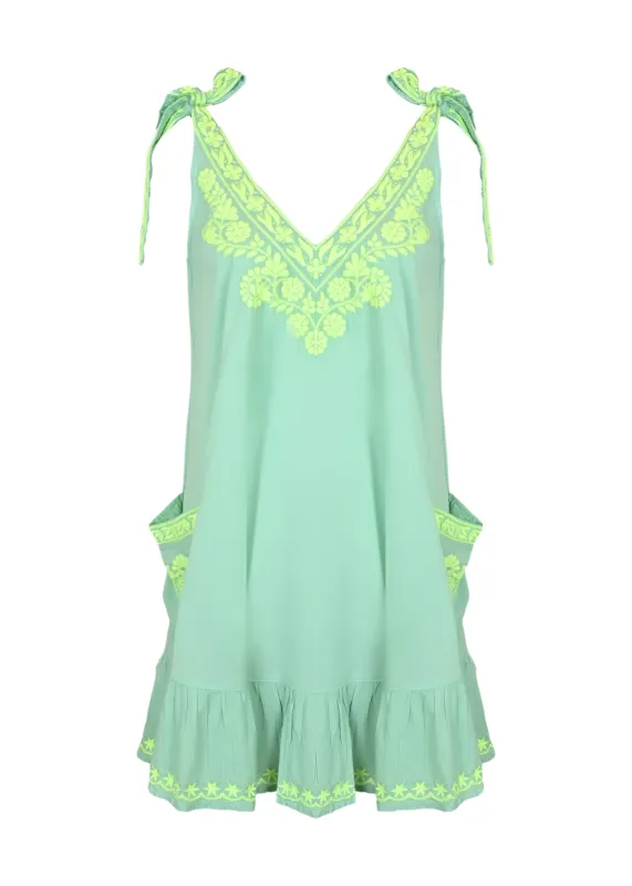 Celeste Mini Dess Mint/Lime sold by Sand Dollar