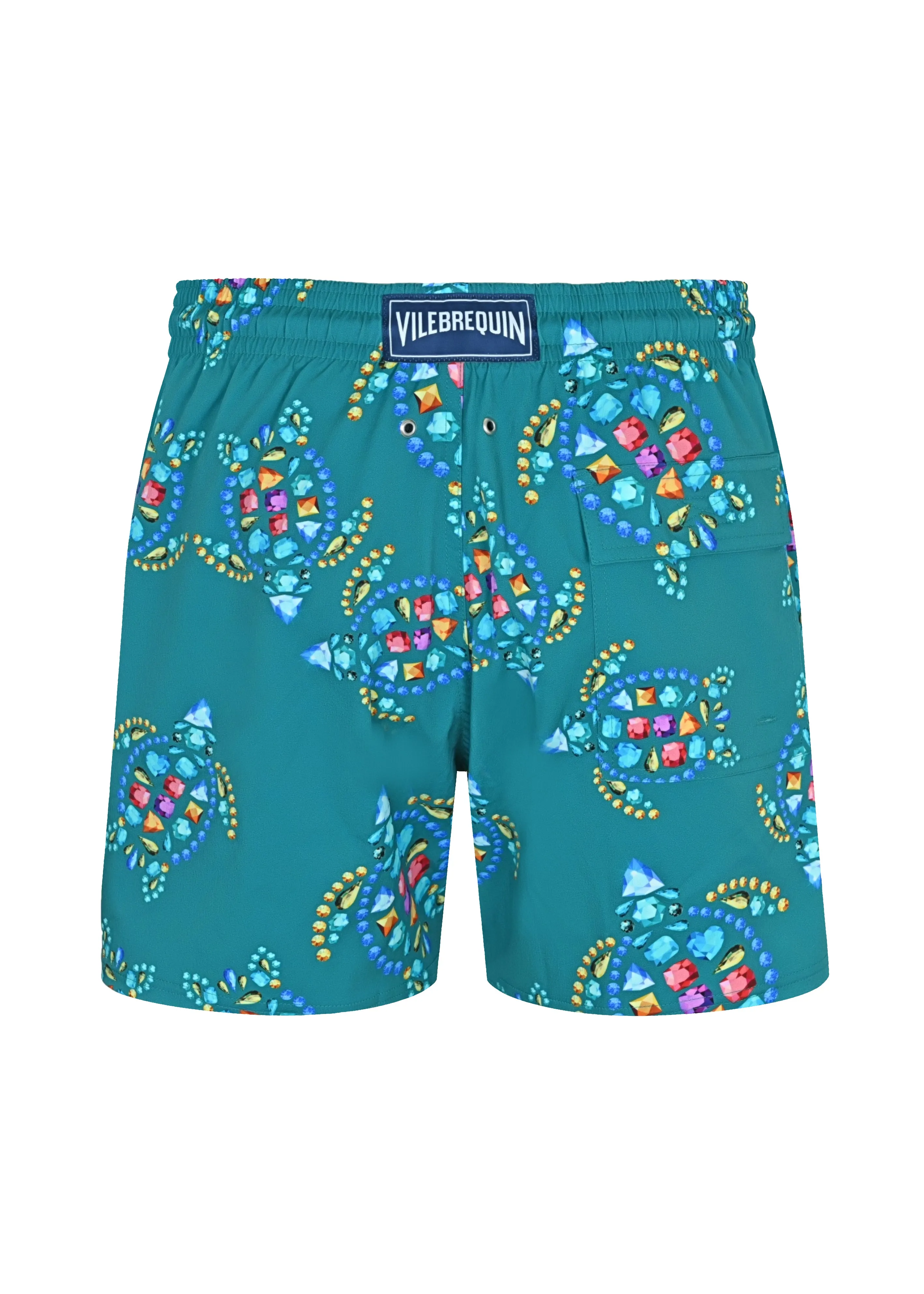 Men Swim Shorts Vendome Turtle Fanfare Green sold by Sand Dollar product image thumbnail 3