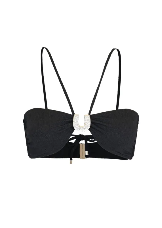 Firenze Sami Bandeau Top Black sold by Sand Dollar