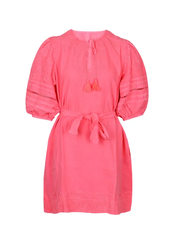 Carla Cerise Mini Dress sold by Sand Dollar