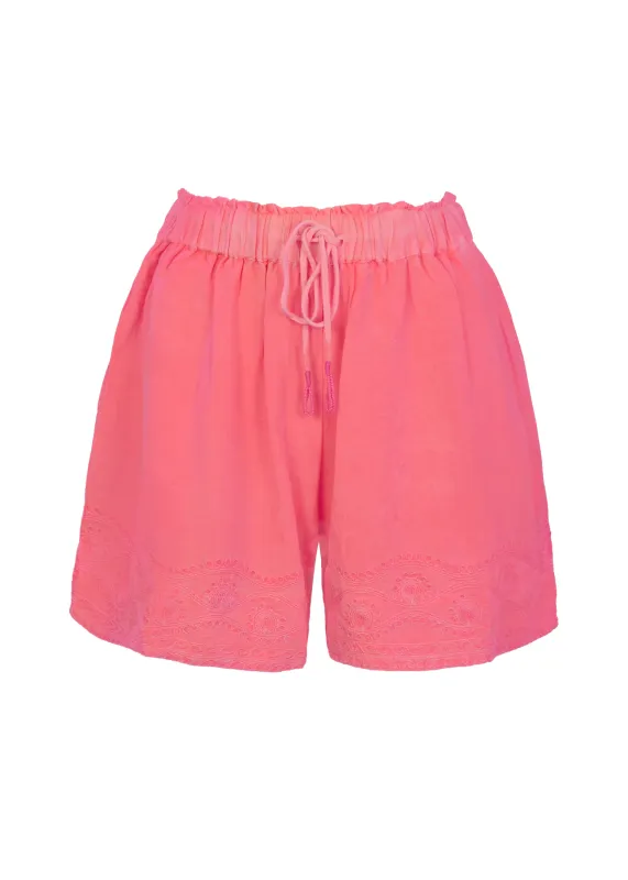 Betty Cerise Shorts sold by Sand Dollar