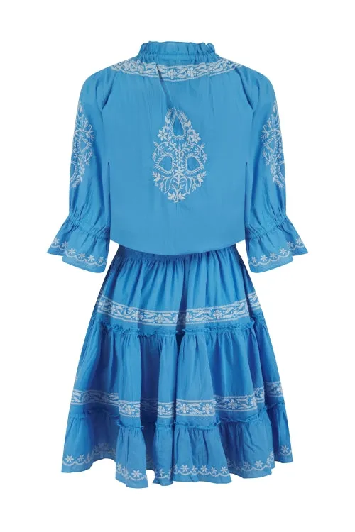 Amante Cornflower Mini Dress sold by Sand Dollar product image thumbnail 3