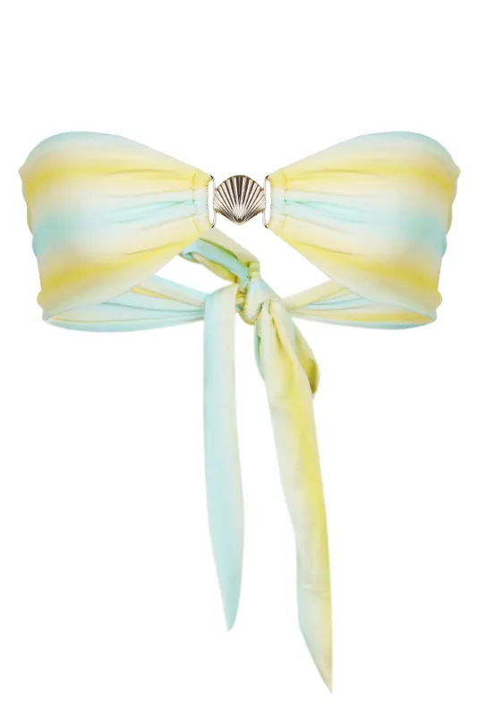 Brazil Bikini Top Rio Print made by Sand Dollar