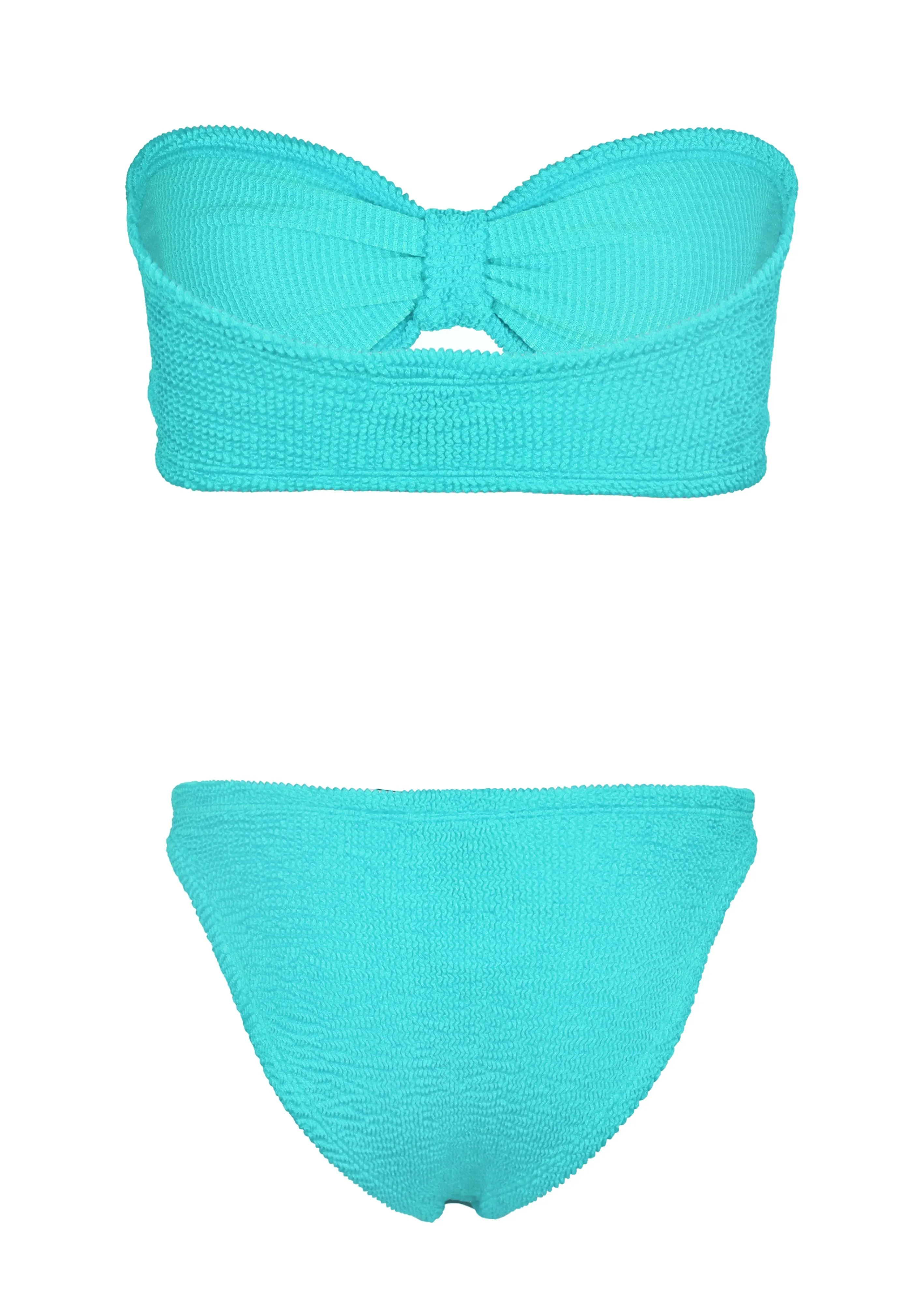 Jean Bikini Metallic Crinkle Aqua sold by Sand Dollar product image thumbnail 3