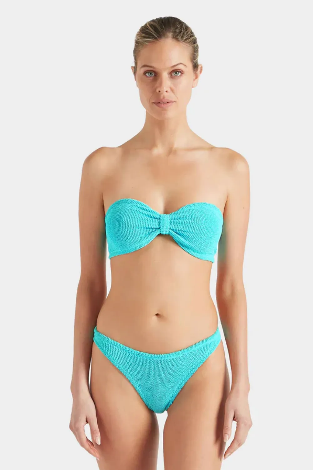 Jean Bikini Metallic Crinkle Aqua sold by Sand Dollar product image thumbnail 2