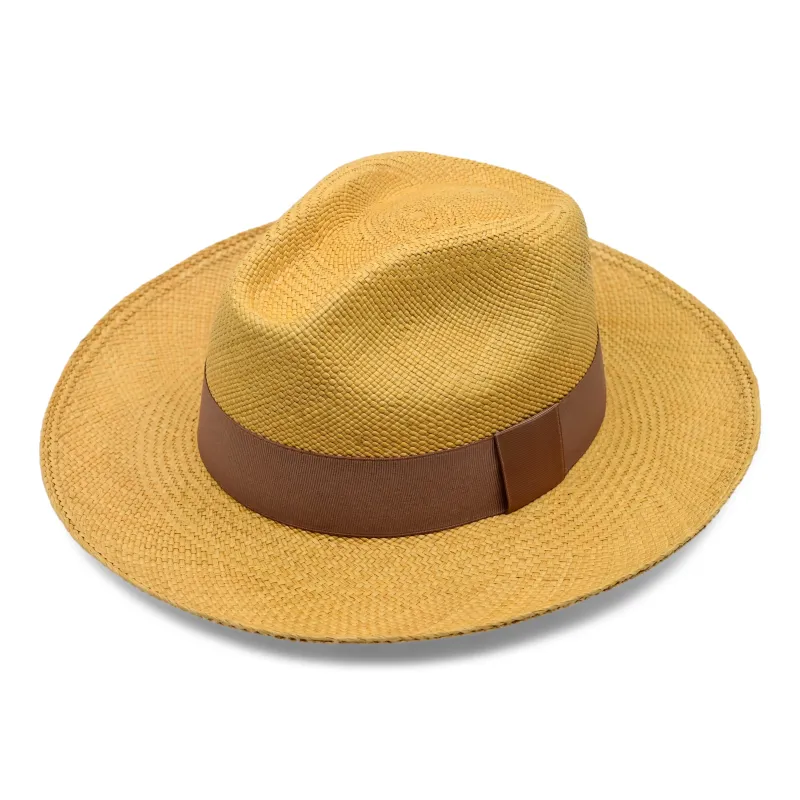 Azuay Clasico Dune Mens Hat With Pecan Band sold by Sand Dollar