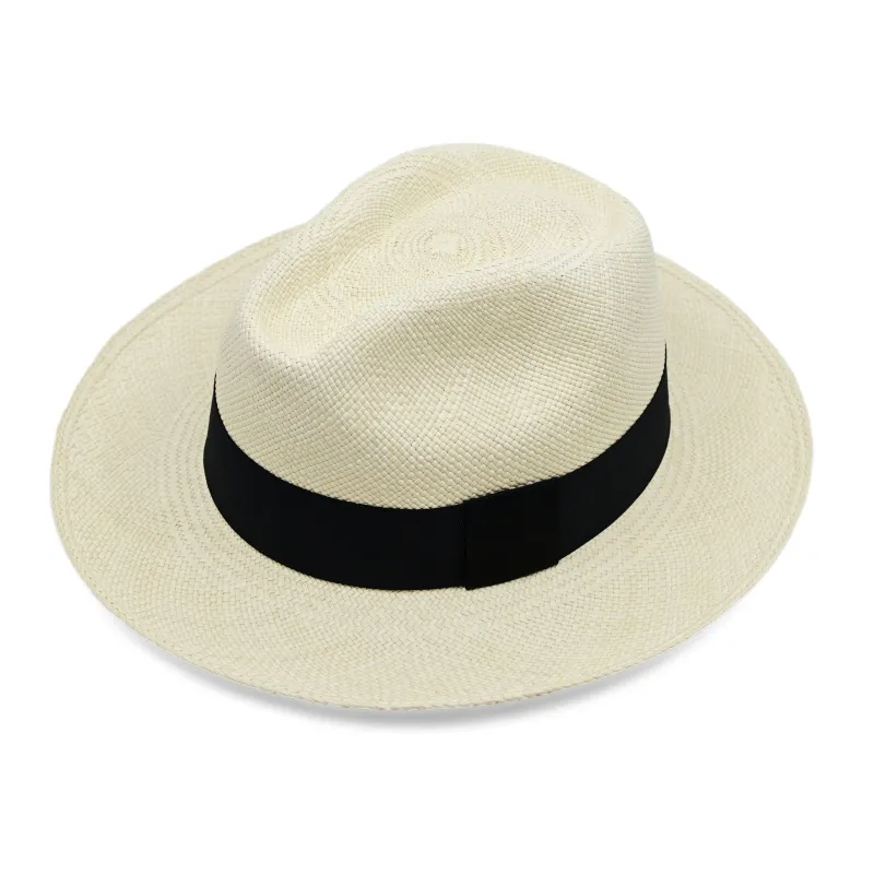 Azuay Clasico Natural Mens Hat With Black Band sold by Sand Dollar