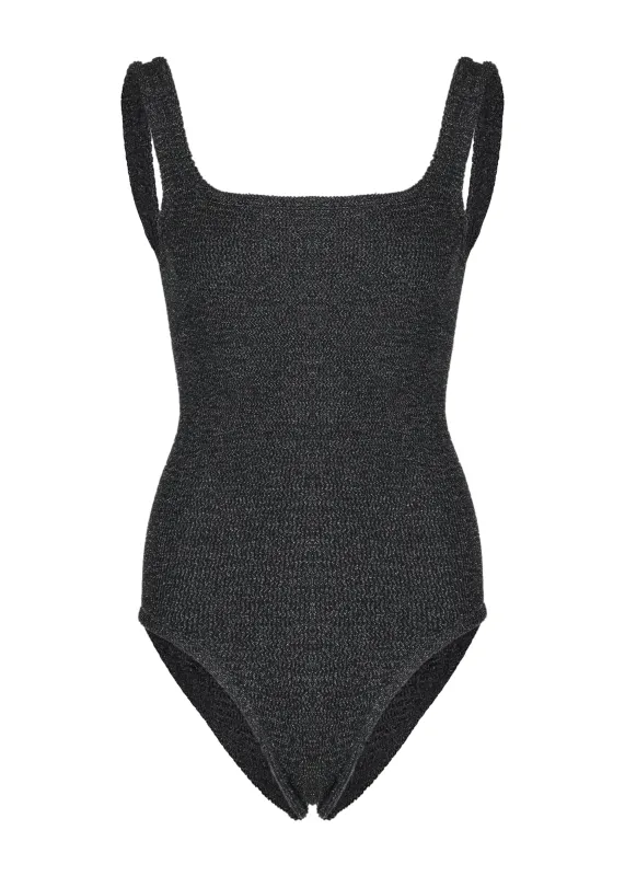 Hailey One Piece Black Lurex sold by Sand Dollar