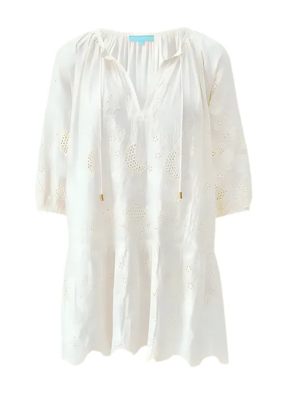Pearl Kaftan Ivory sold by Sand Dollar