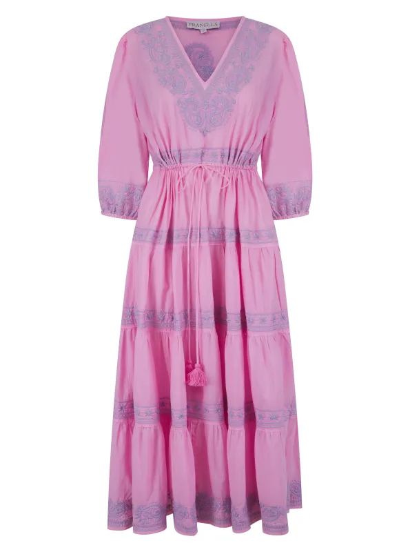 Azul Pink/Lilac Maxi Dress sold by Sand Dollar