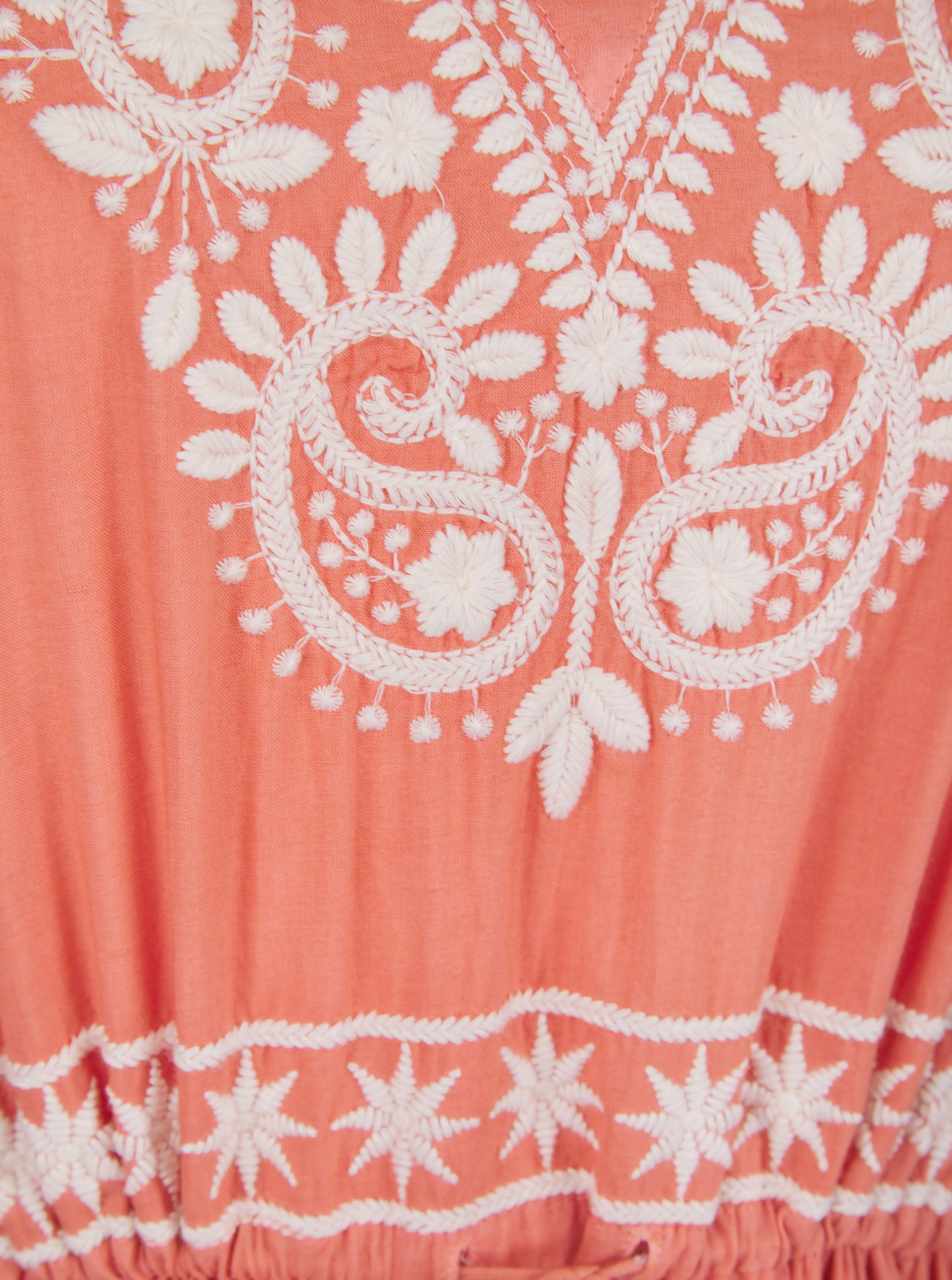 Azul Ocre/Cream Maxi Dress sold by Sand Dollar product image thumbnail 3