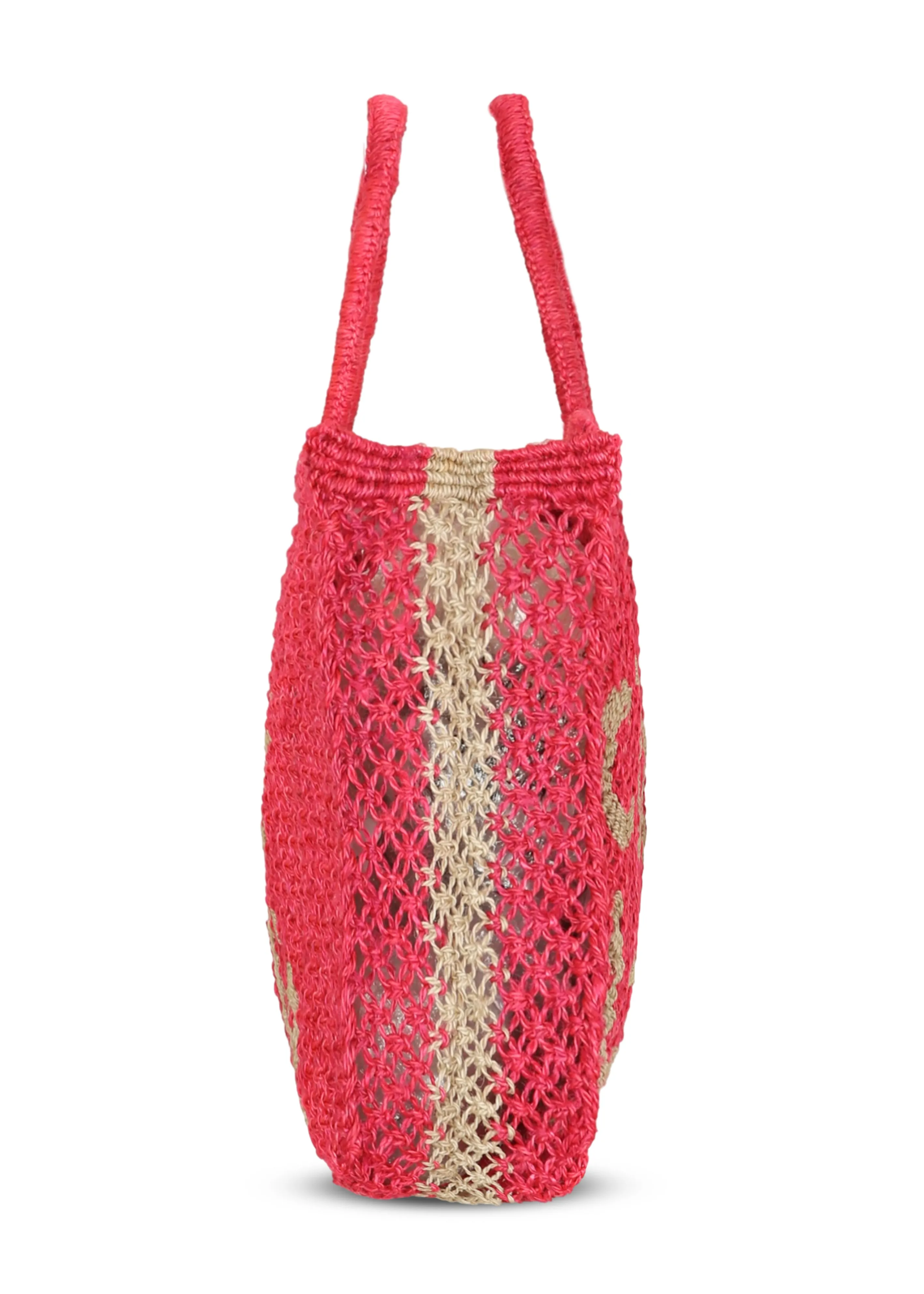 C'est La Vie Jute Bag Hot Pink sold by Sand Dollar product image thumbnail 2