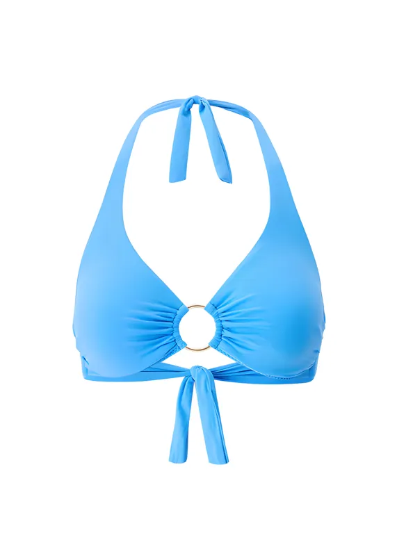 Brussels Bikini Top Ocean sold by Sand Dollar