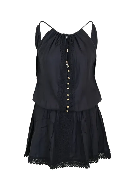 Chelsea Short Dress Black sold by Sand Dollar