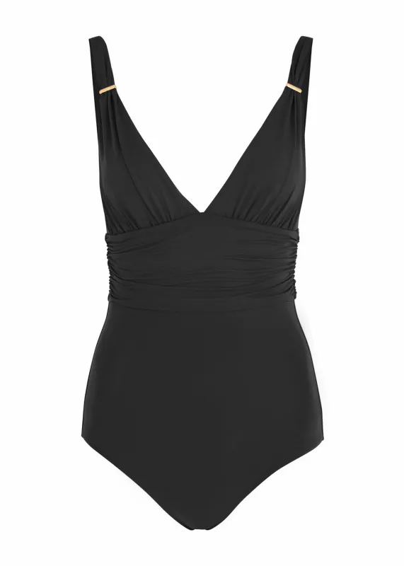 Panarea One Piece Black sold by Sand Dollar